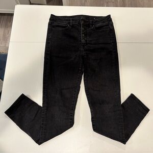 American eagle black high rise jeans